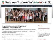 Tablet Screenshot of gruen-rot.de